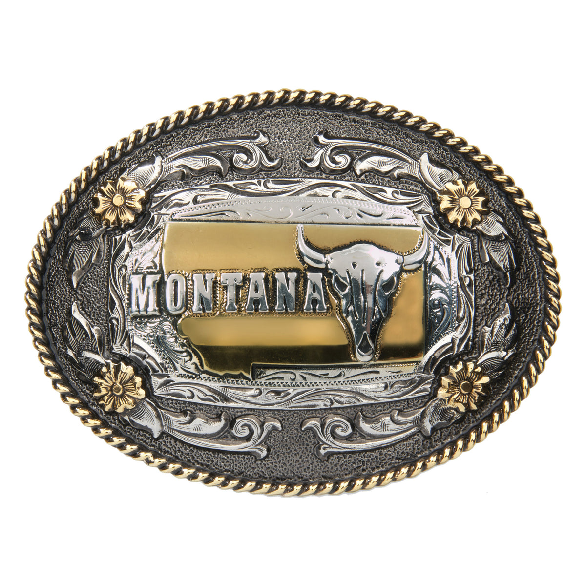 Montana — Oval Rope Edge Buckle