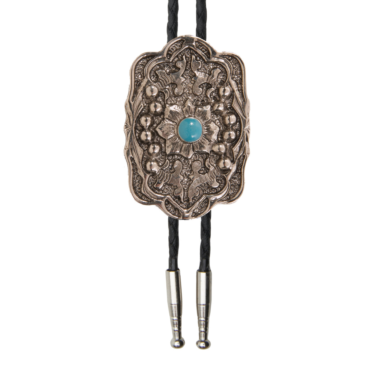 Flower with Turquoise Bolo