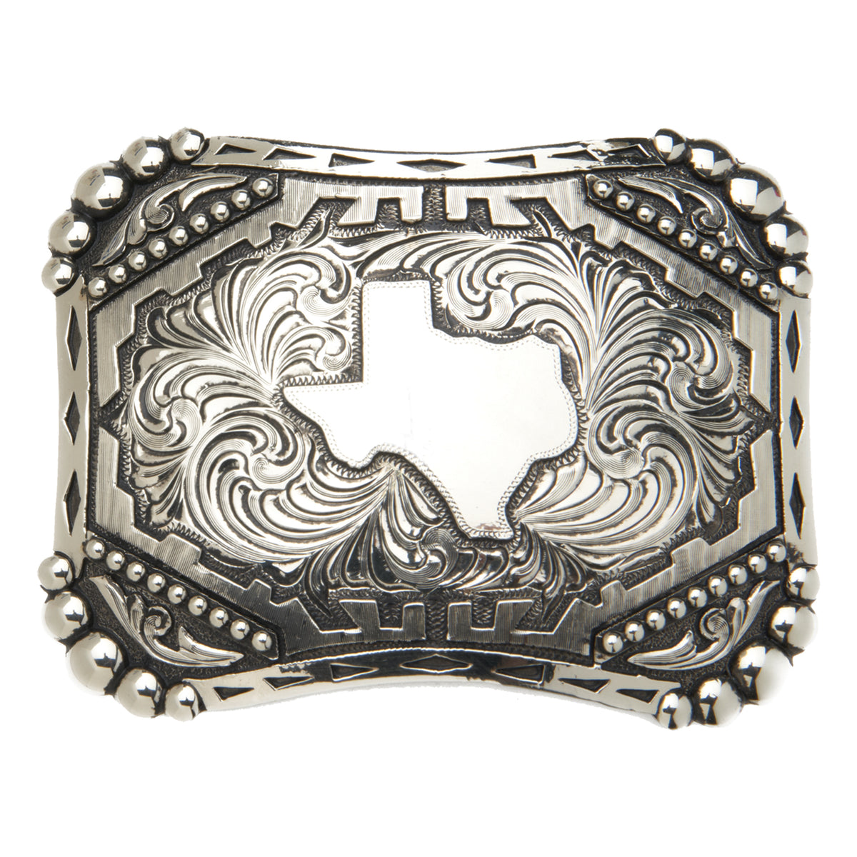 “Silverton” State of Texas with Beading Buckle