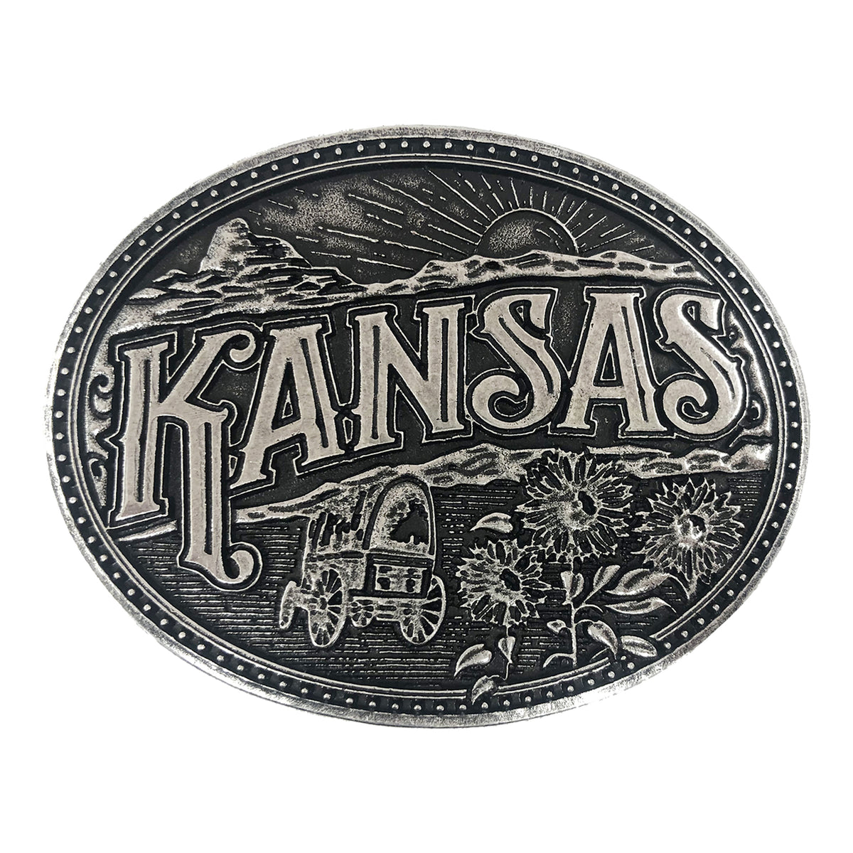 Kansas Heritage Buckle