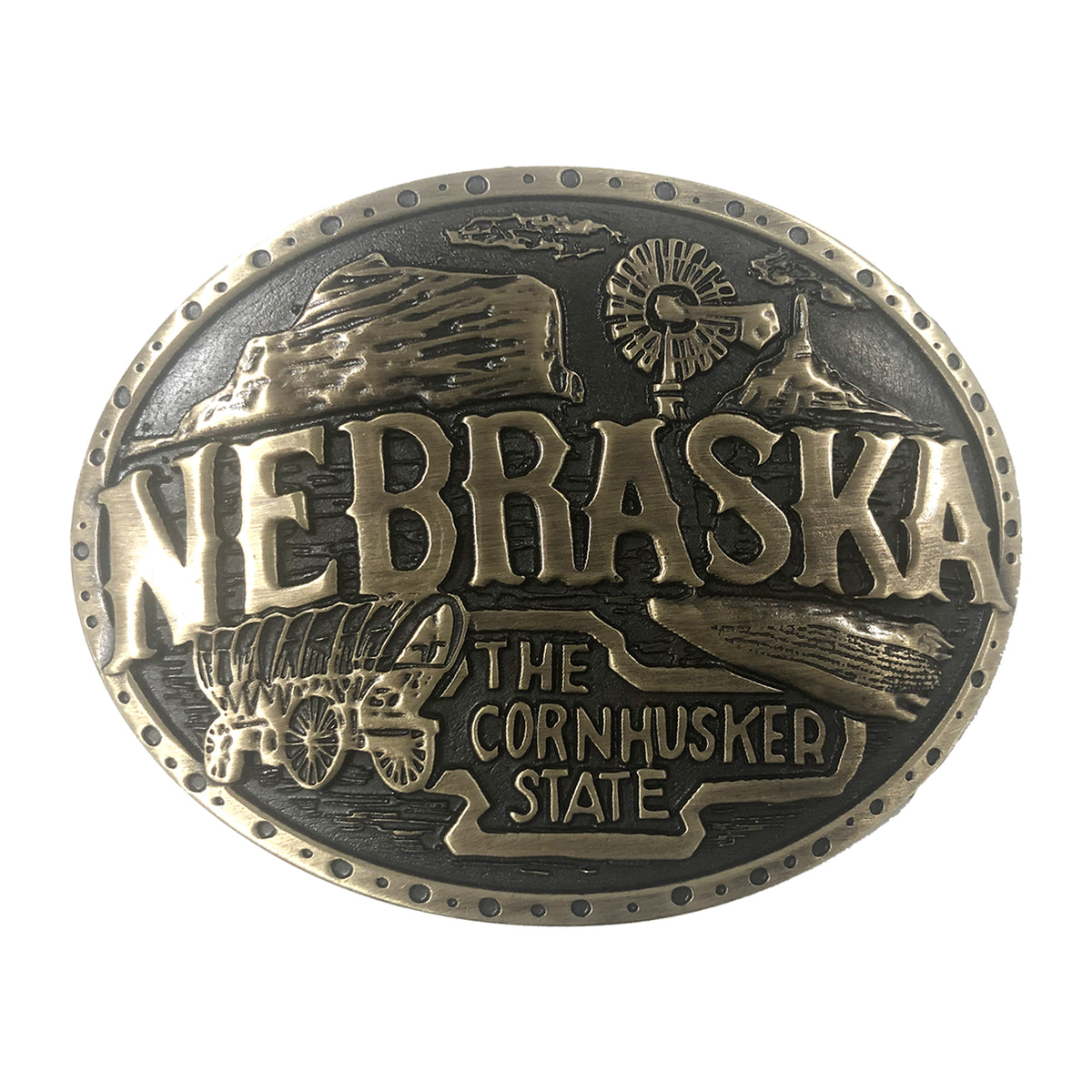 Nebraska Heritage Buckle