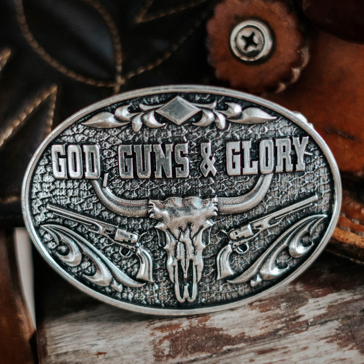 God, Guns &amp; Glory Buckle