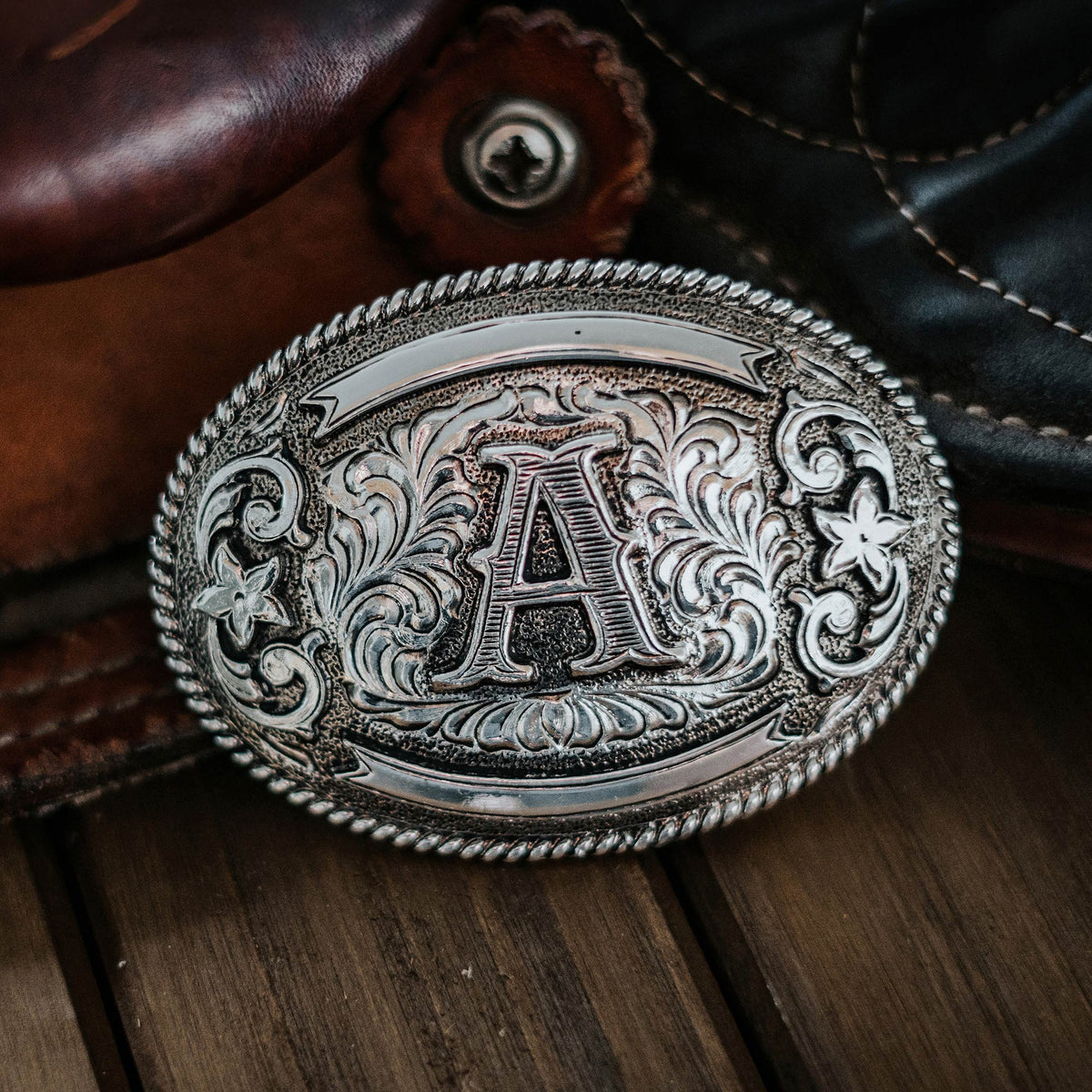 Initial “A” Buckle