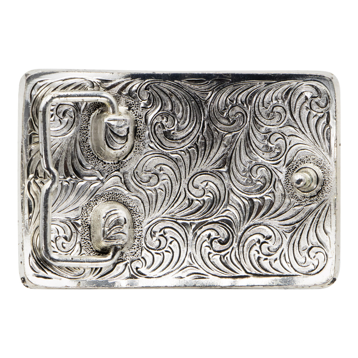 Longhorn Skull Texas State Buckle