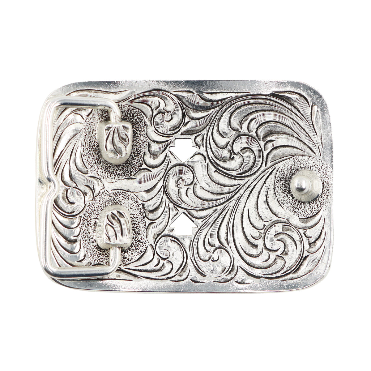 Aztec with Arrows and Flowers Buckle