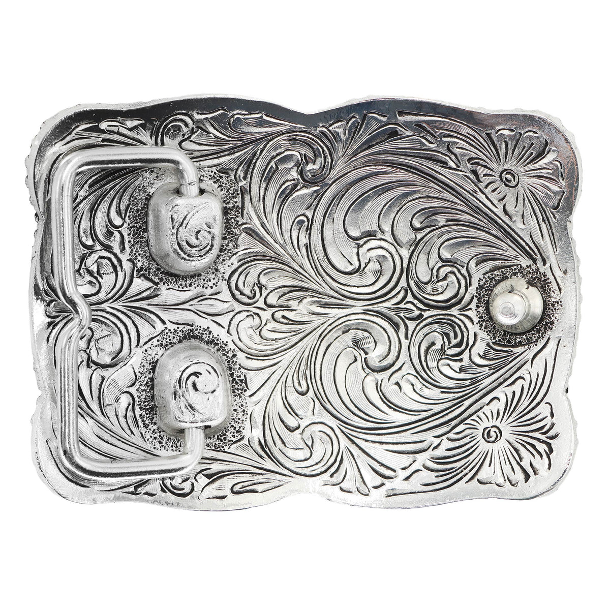 Longhorn with Crossed Arrows Buckle