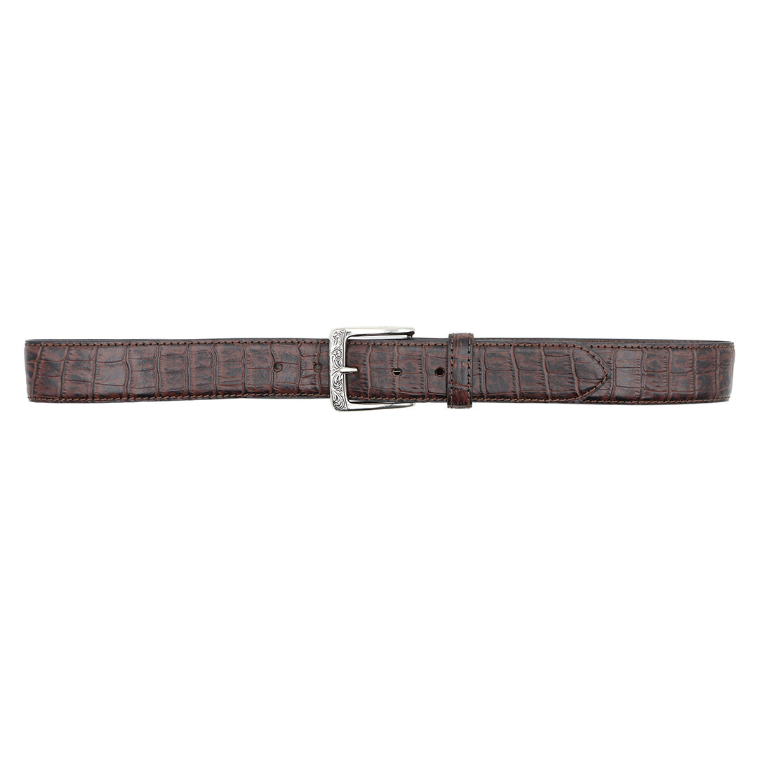 1 1/2” Exotic Alligator Print Belt