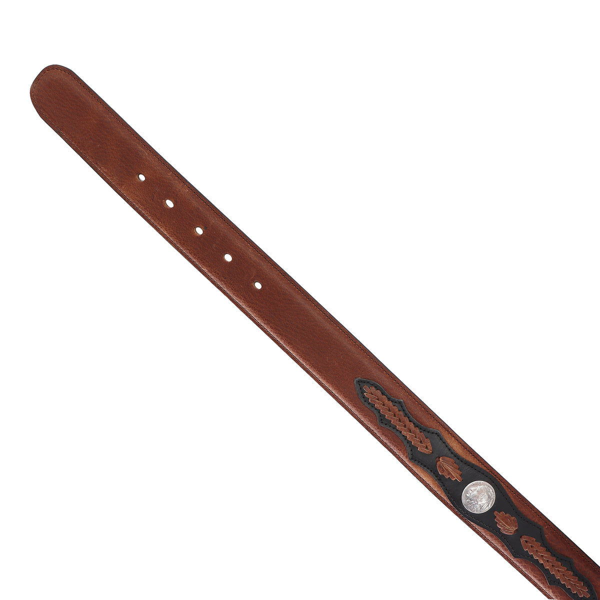 1 1/2" Rowdy with Buffalo Nickel Billet Belt