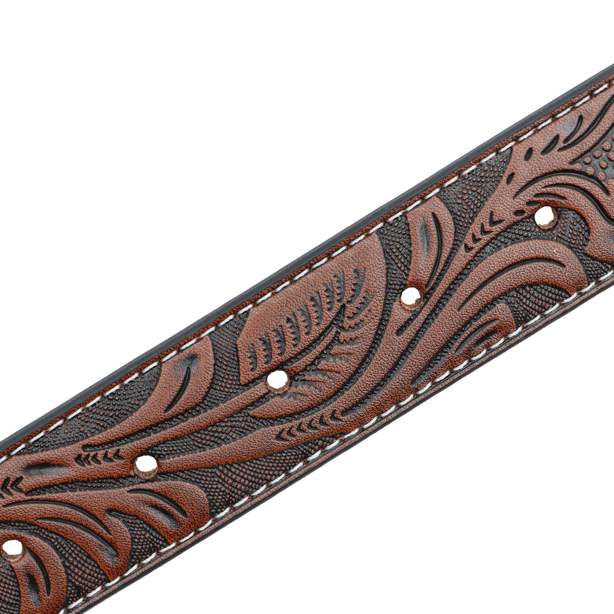 Kids&#39; 1 1/4&quot; Cactus Bull Rider Buckle Belt