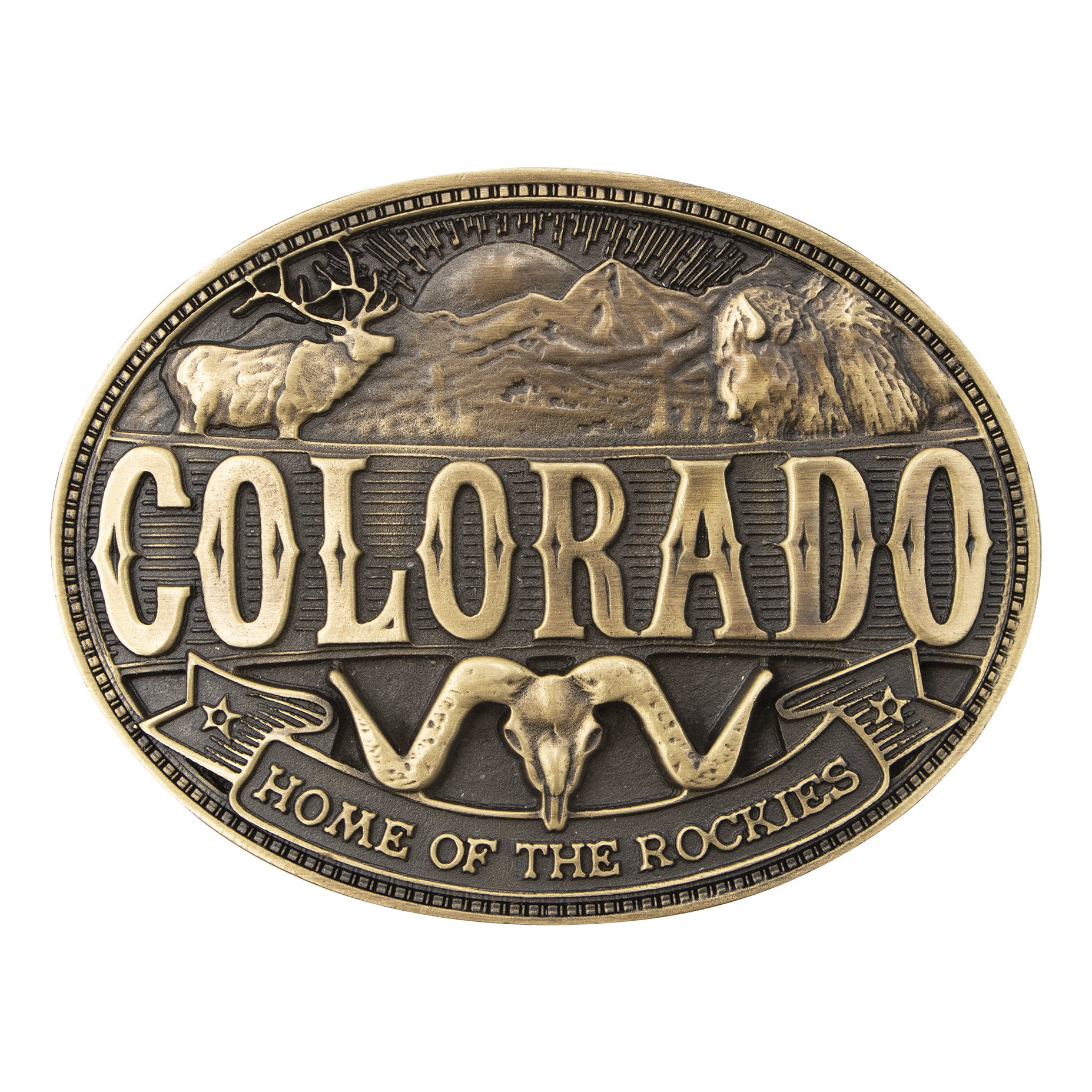 Colorado Heritage Buckle AndWest