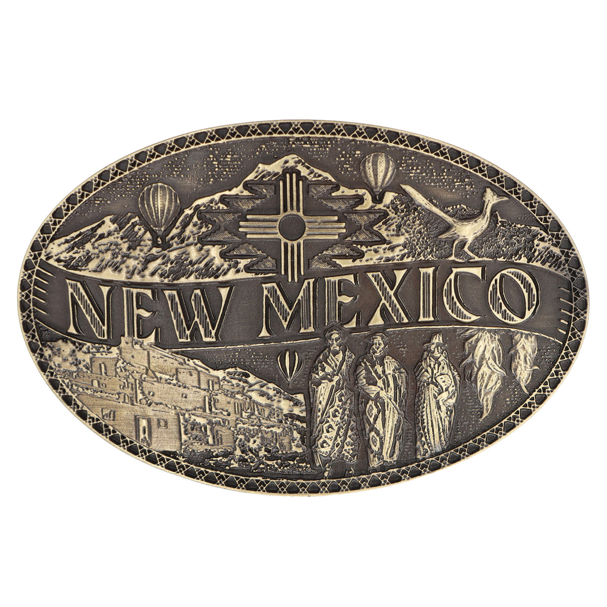 New Mexico Heritage Buckle