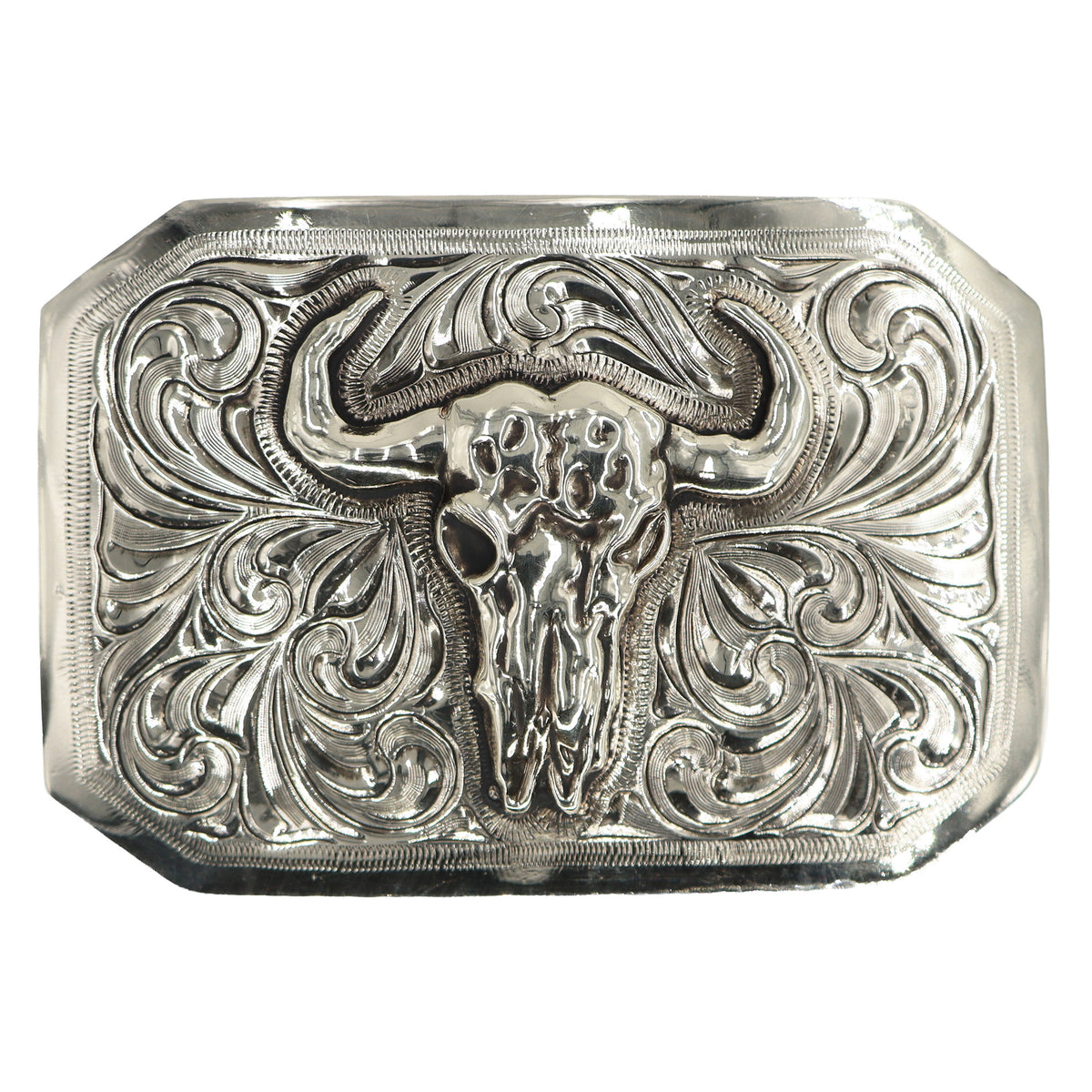 Longhorn Skull Iconic Classic Buckle