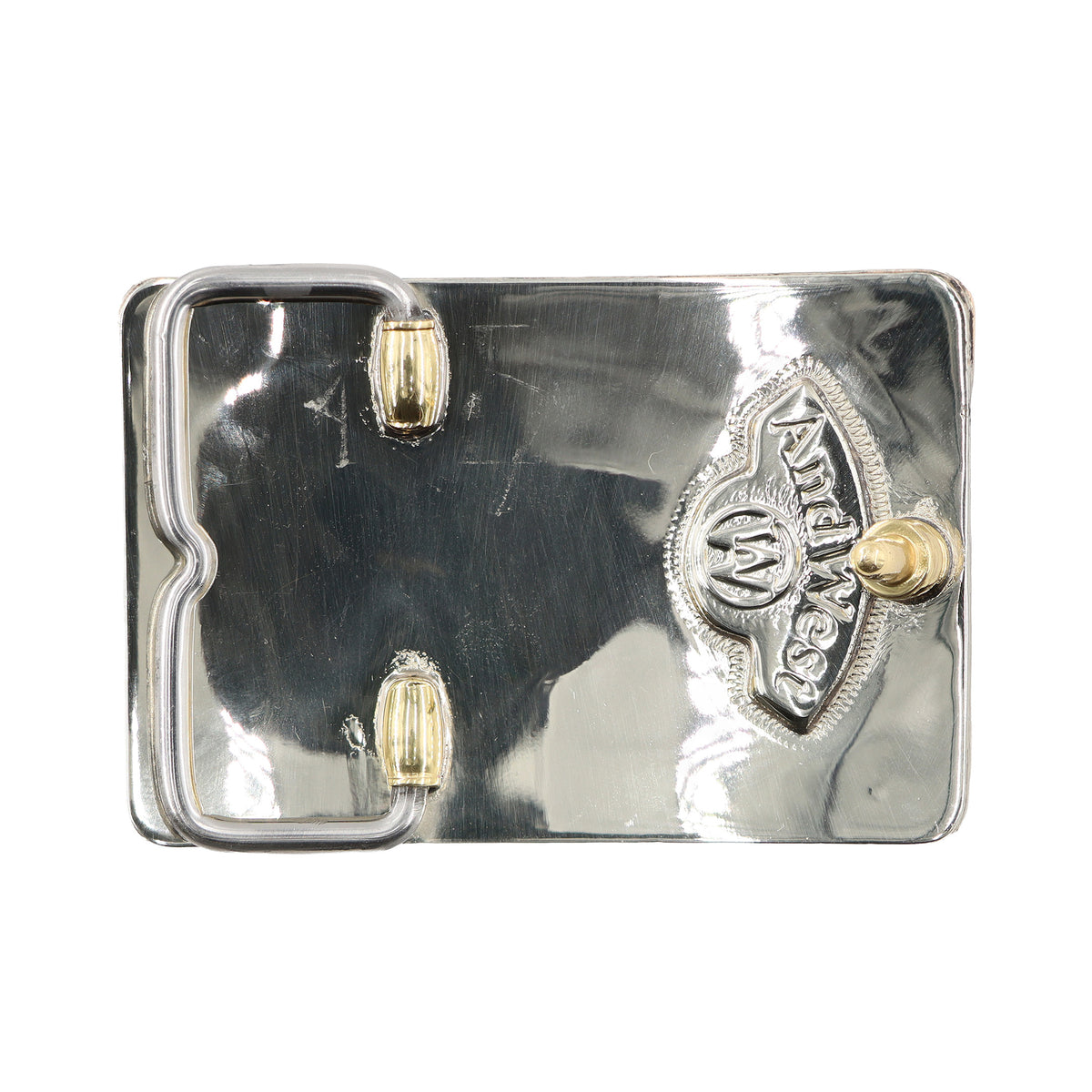 Gold Corner Longhorn Iconic Classic Buckle