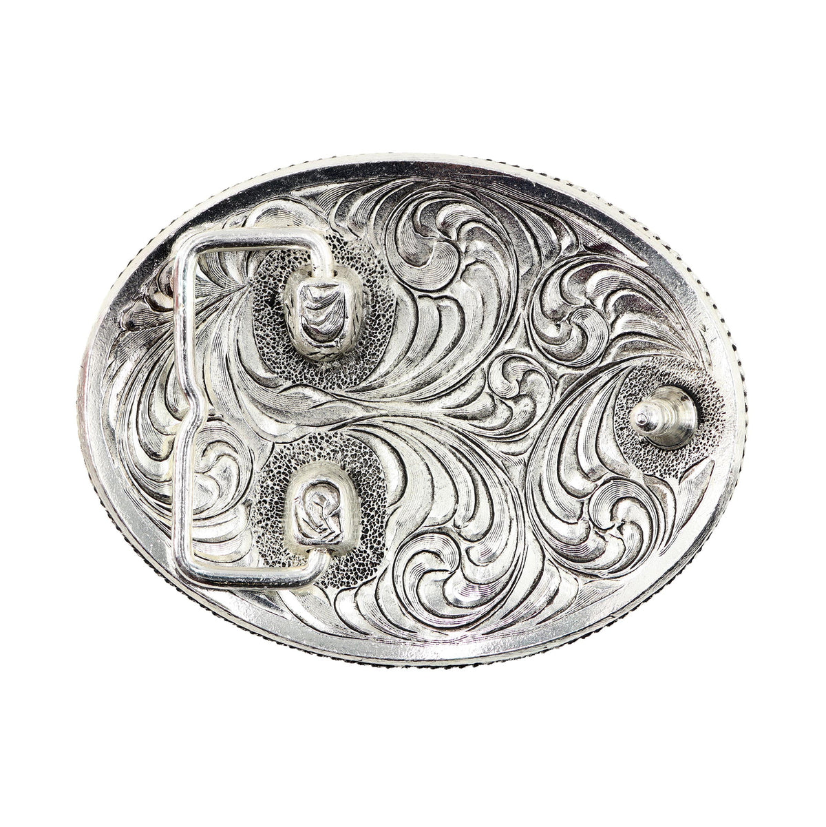 Virginia State — Oval Rope Edge Buckle