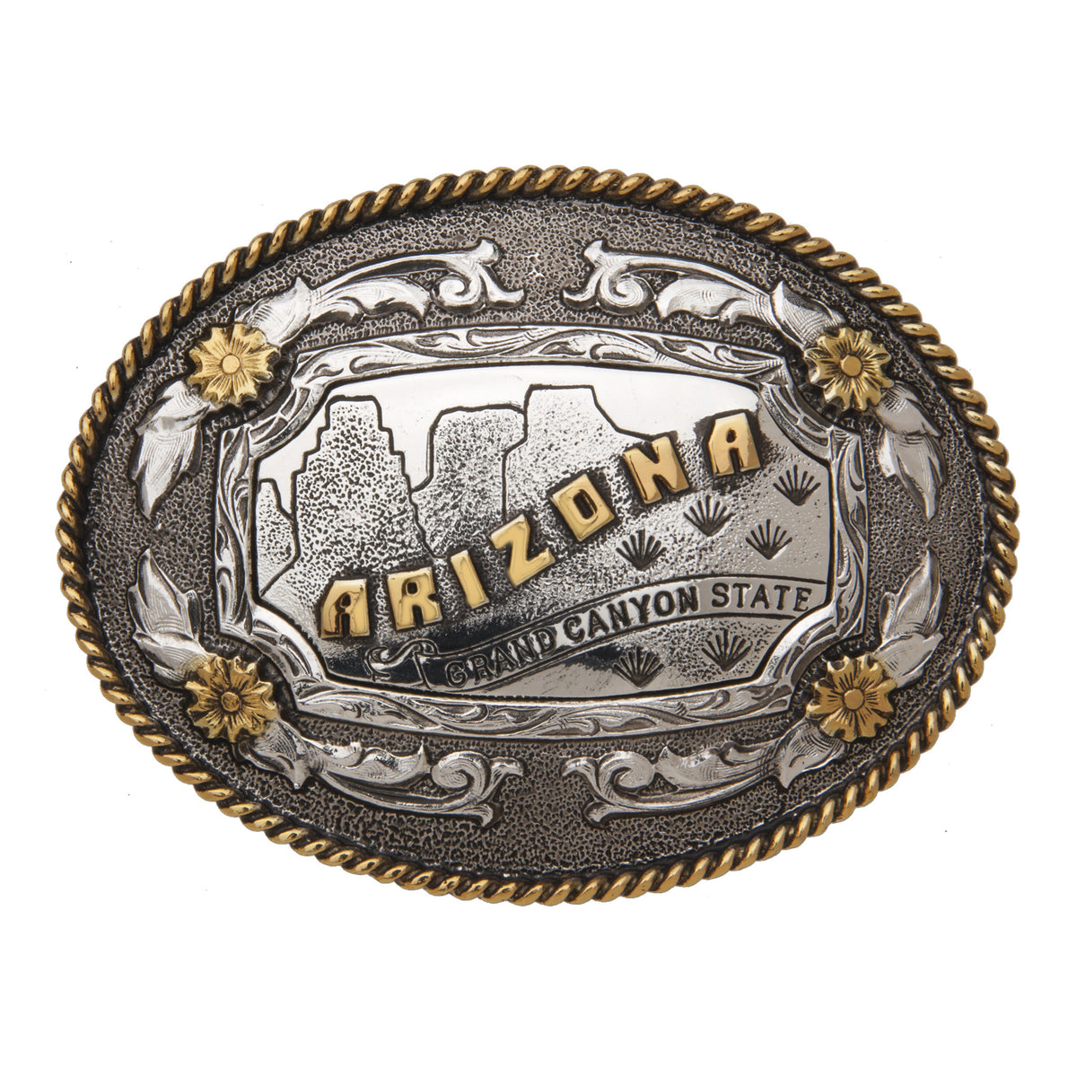 Arizona — Oval Rope Edge Buckle