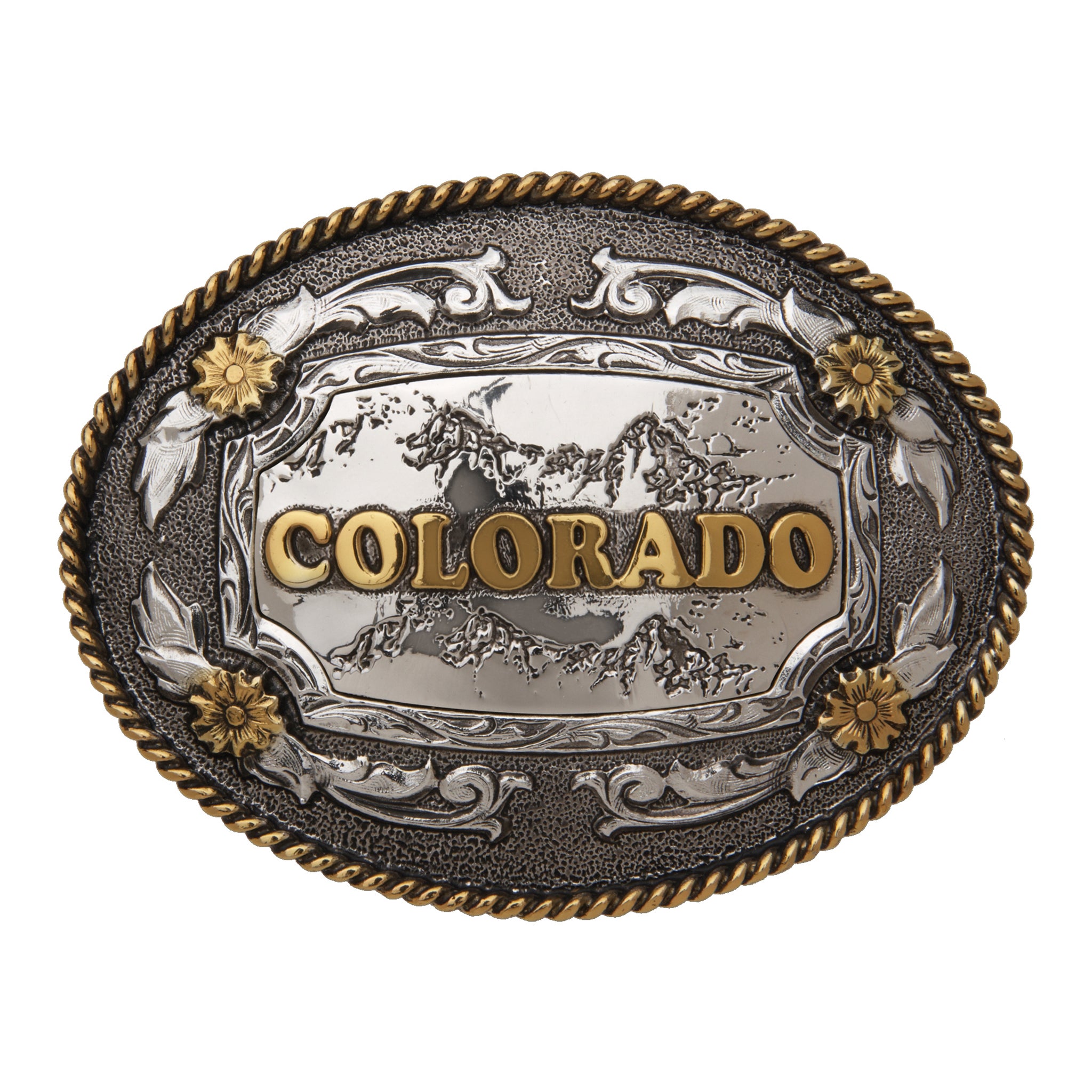 Colorado — Oval Rope Edge Buckle AndWest