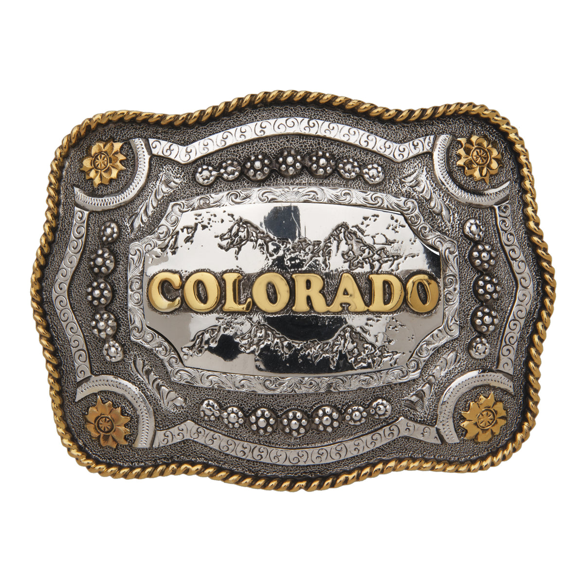 Colorado — Scallop Rope Edge Buckle