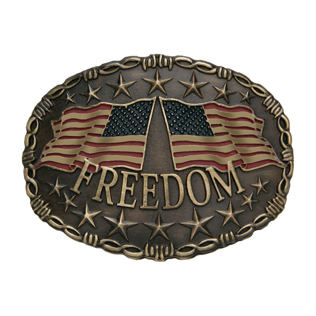 Painted Freedom Buckle