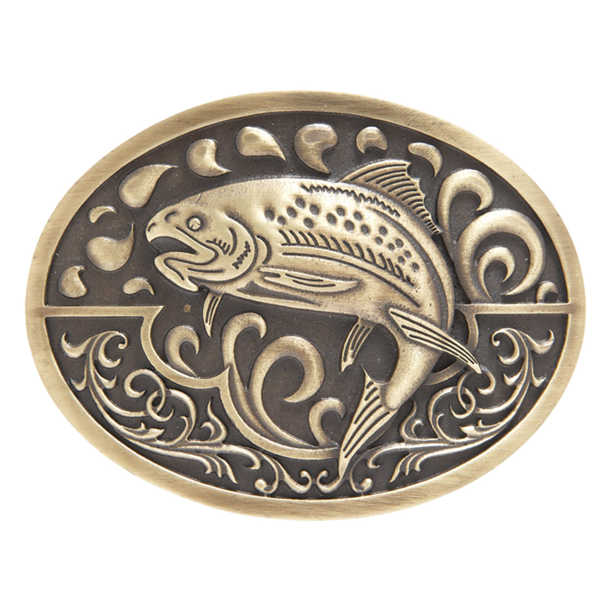 Oval Trout Fishing Buckle