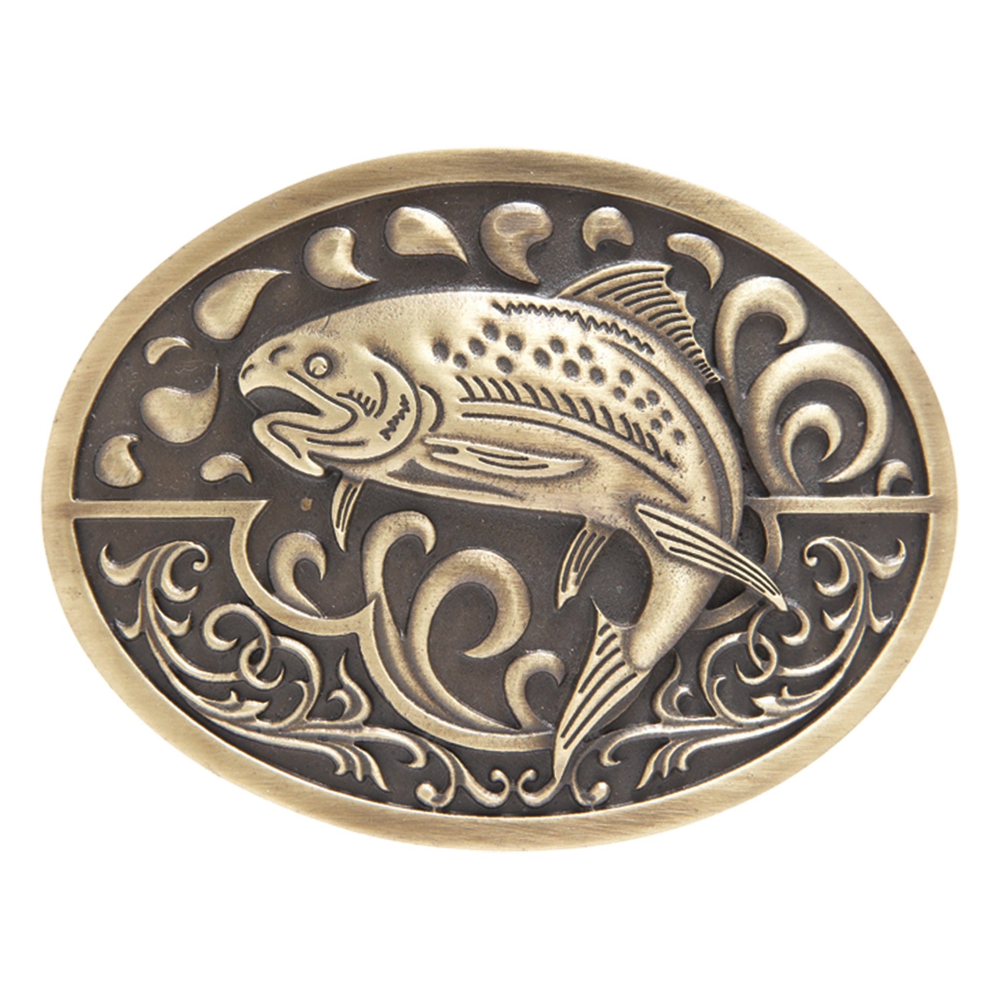 Oval Trout Fishing Buckle - AndWest