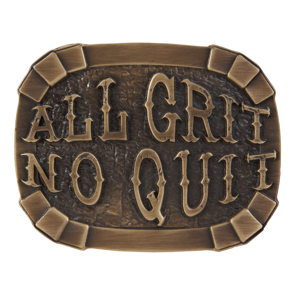 All Grit, No Quit Buckle