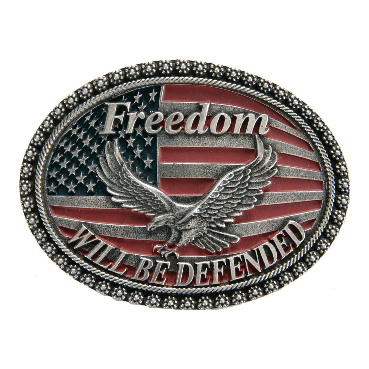 Freedom Will Be Defended Buckle