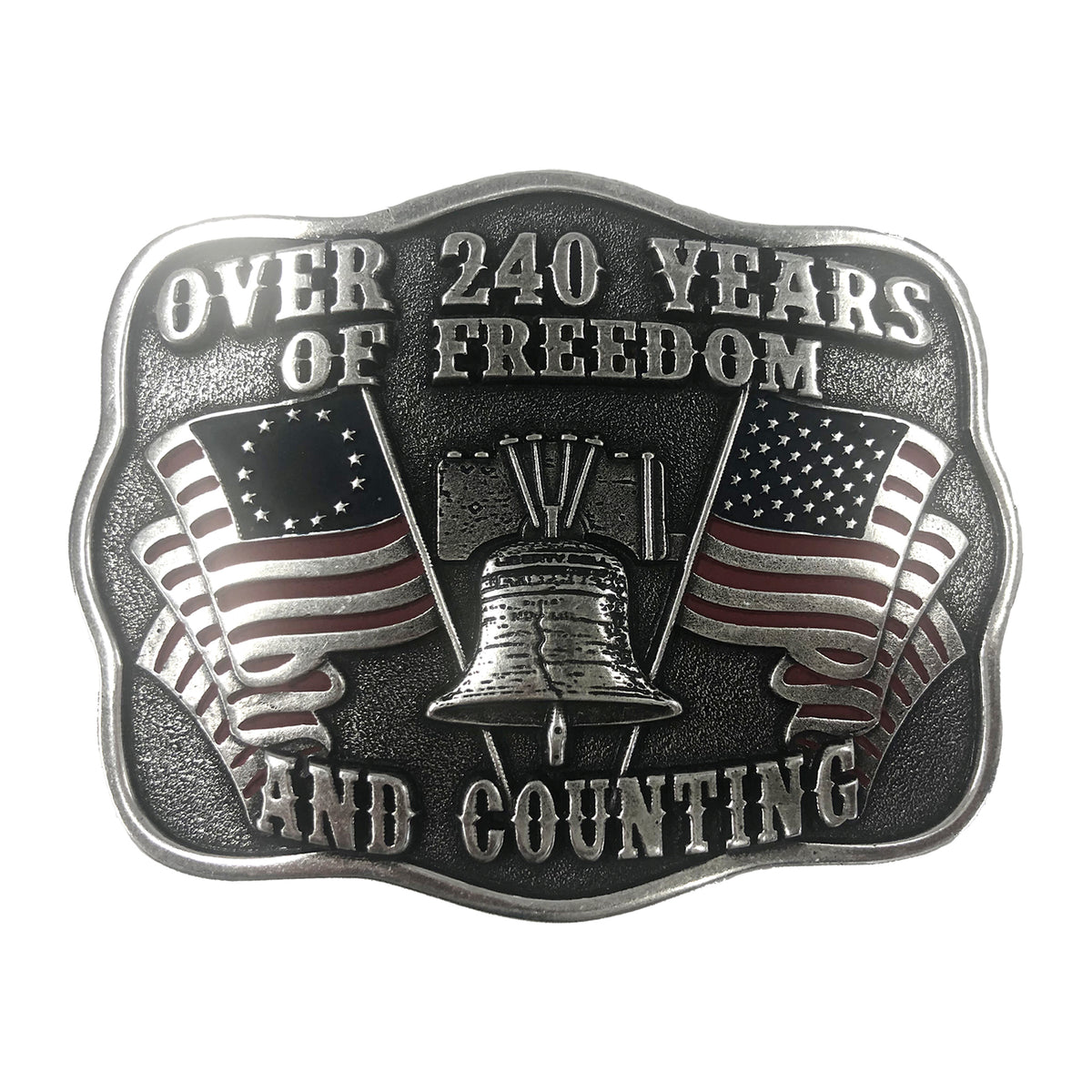 240 Years of Freedom Buckle
