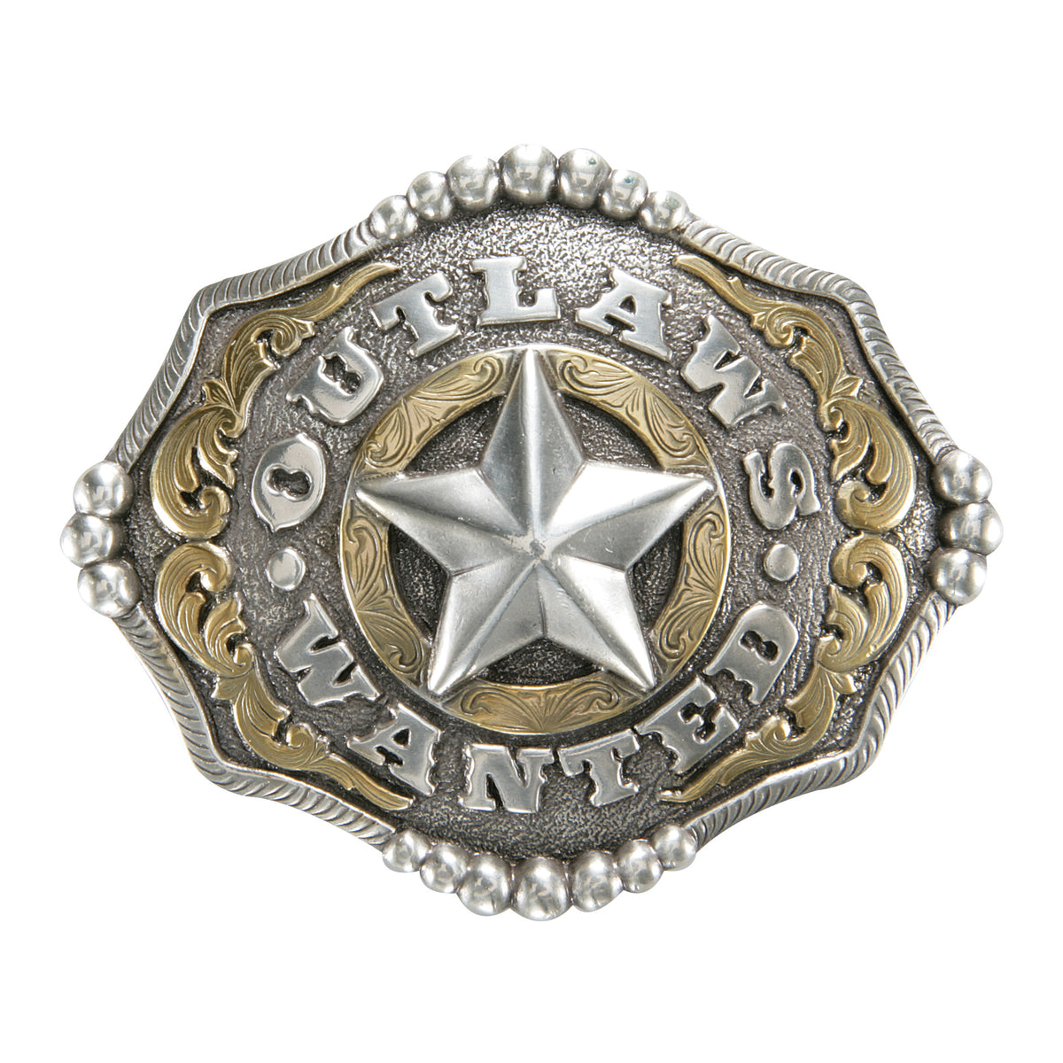 Outlaws Wanted Buckle