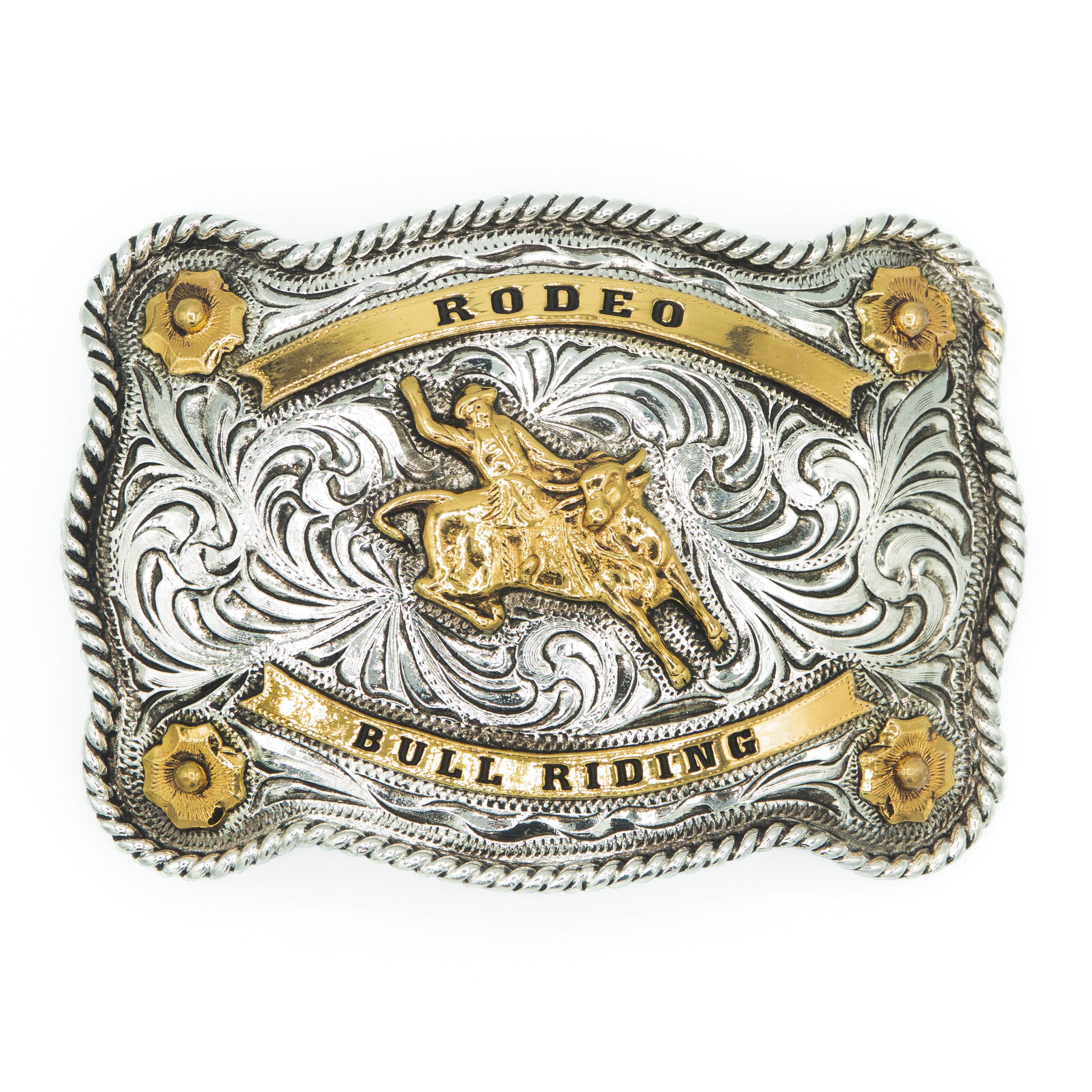 Rodeo belt buckle