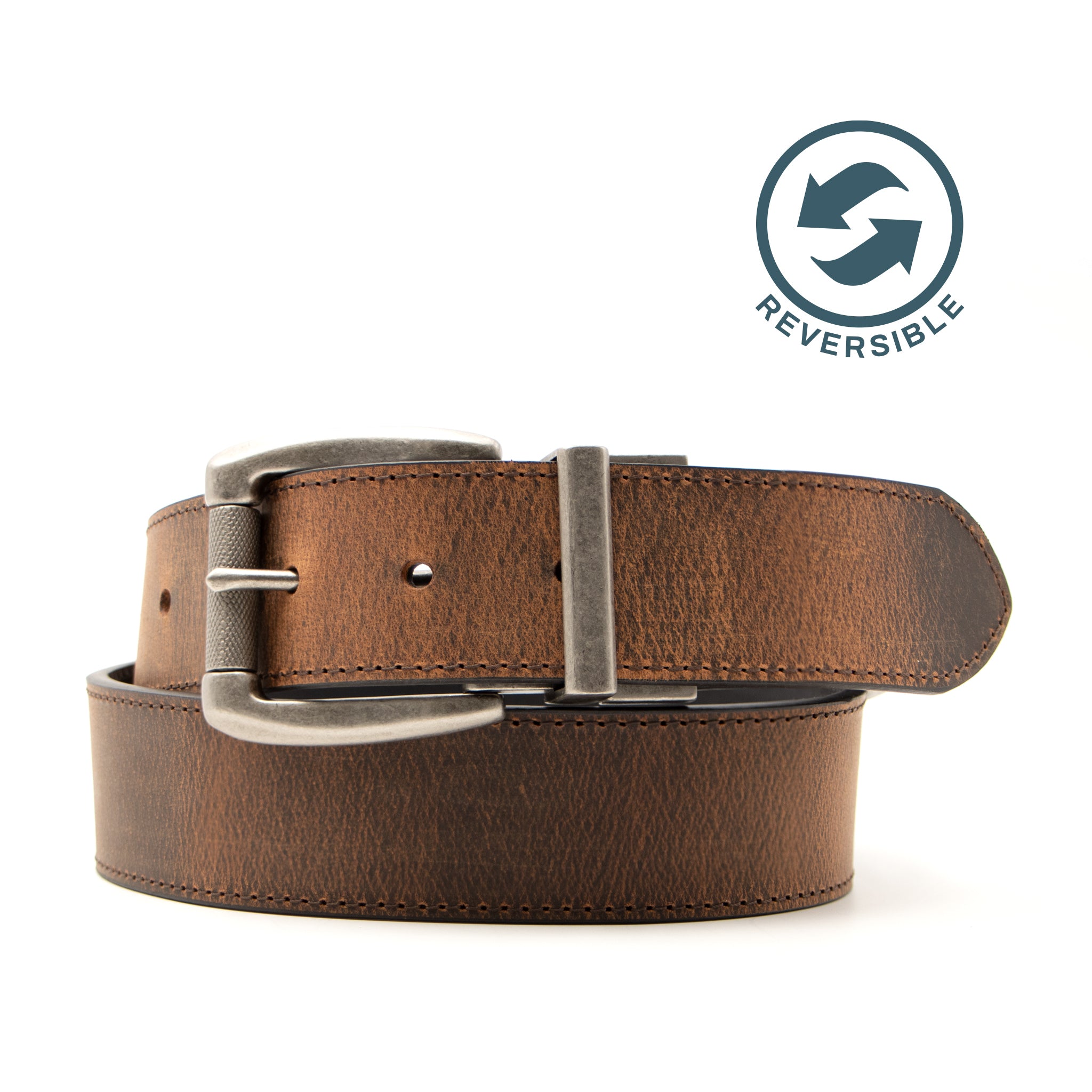 1 1/2 Rugged Reversible Belt - AndWest