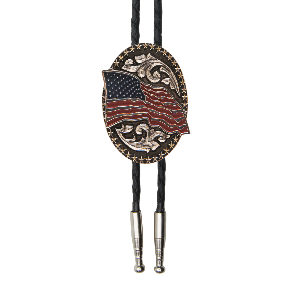 American Flag Bolo