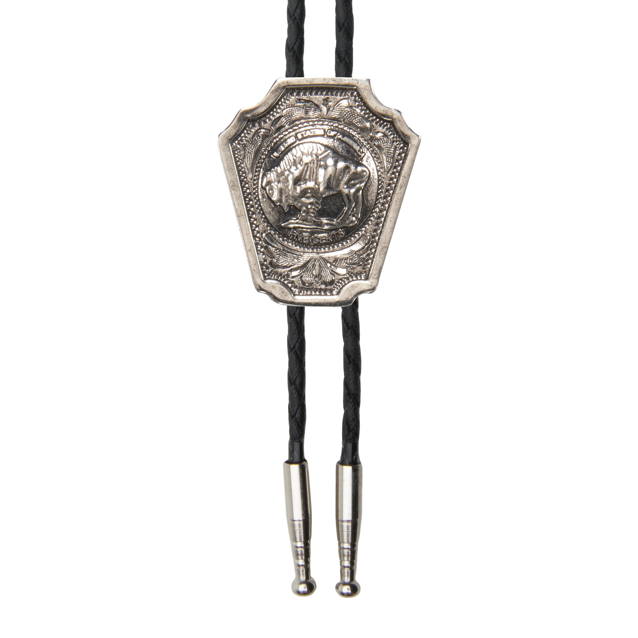 Buffalo Nickel Necklace - Braided Leather Buffalo Nickel Necklace - Braided Leather