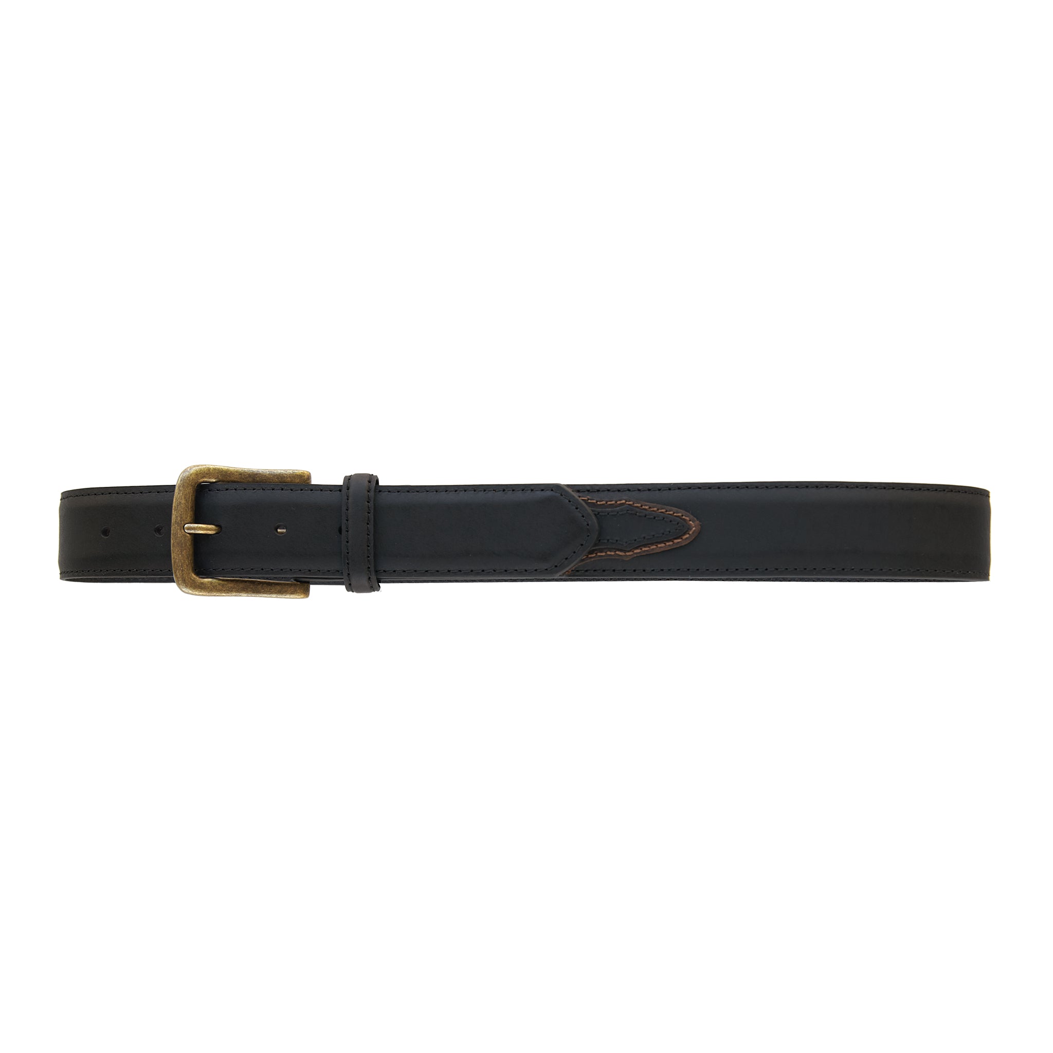 1 1/2 Scalloped Longhorn Western Buckle Belt - AndWest