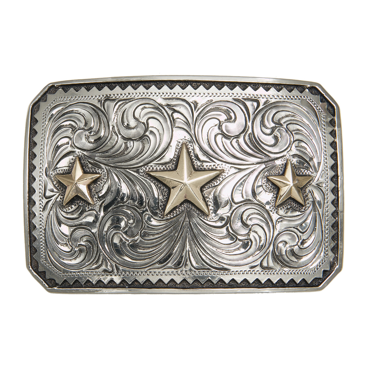 “Sinagua” Triple Star Buckle