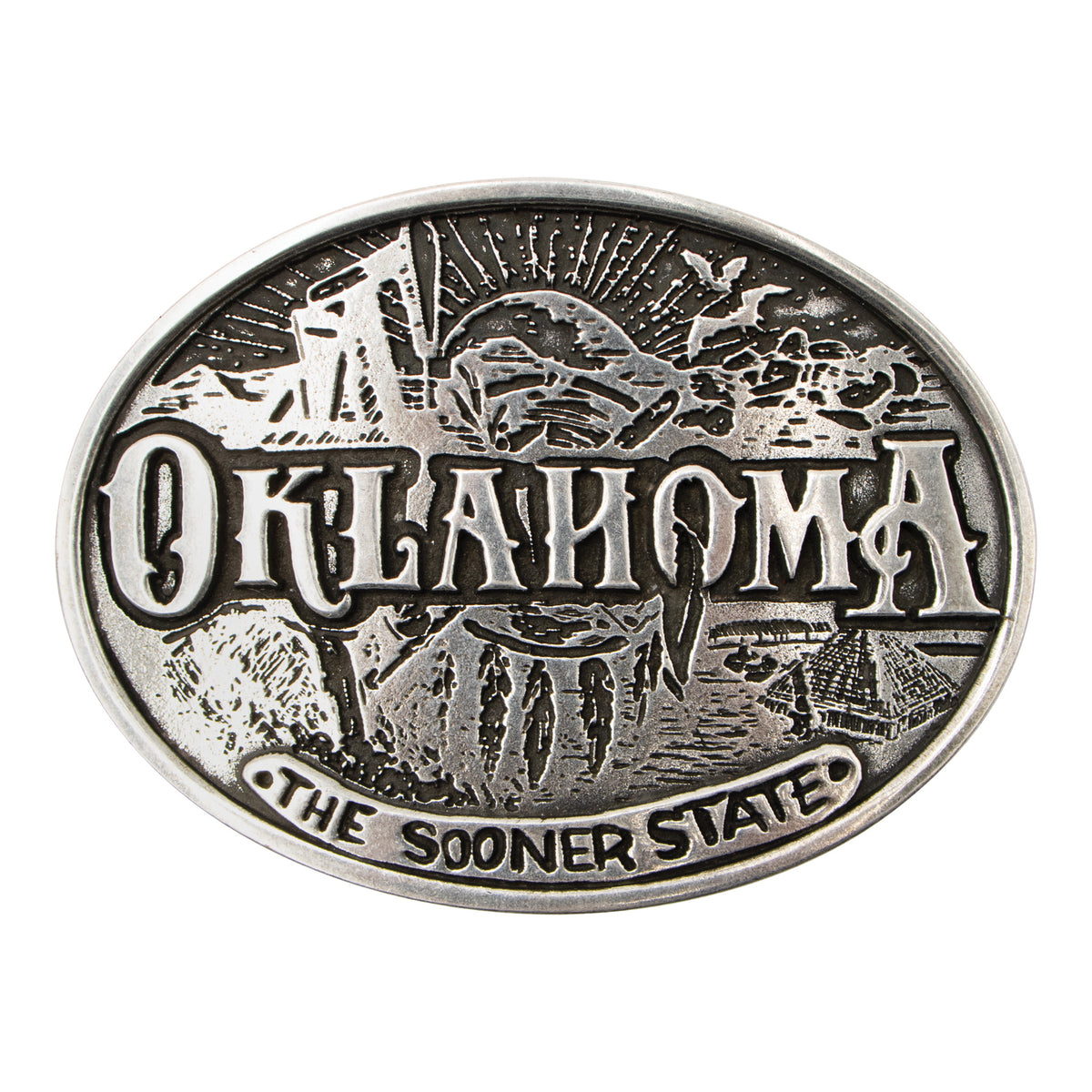 Oklahoma Heritage Buckle