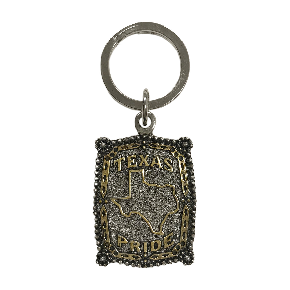 Texas Pride Keychain